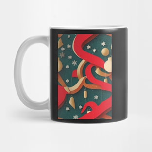 Christmas Seamless Pattern, Christmas Decorations #15 Mug